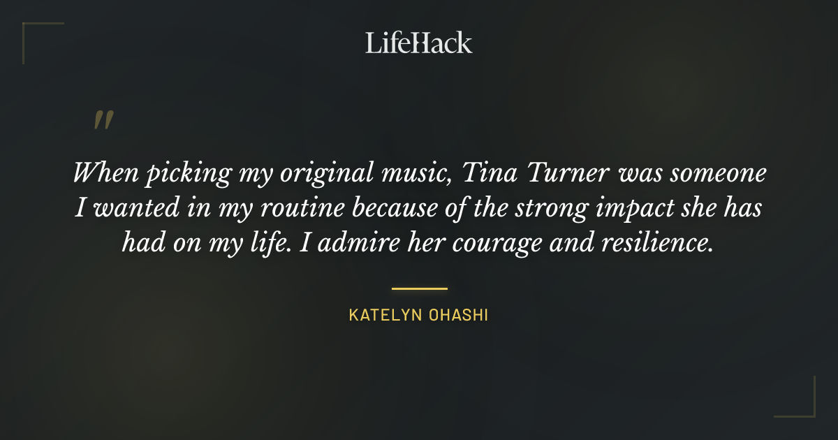 Quote by Katelyn Ohashi