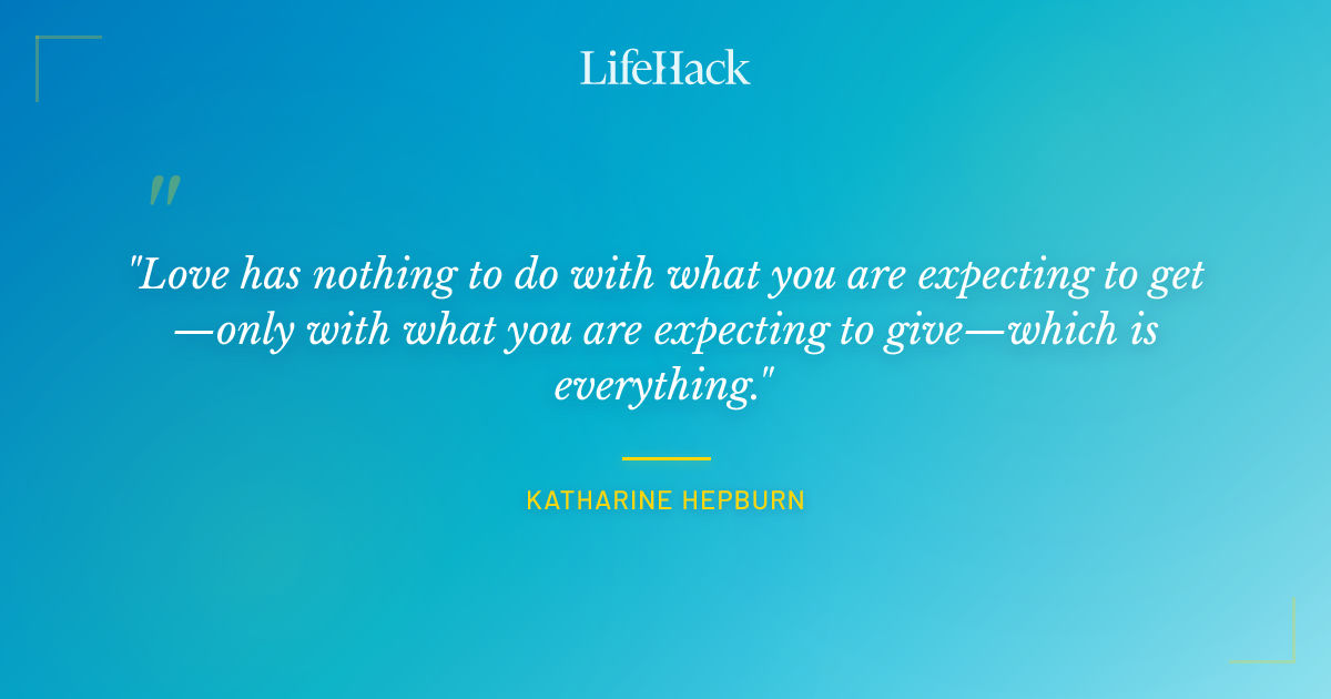 Quote by Katharine Hepburn
