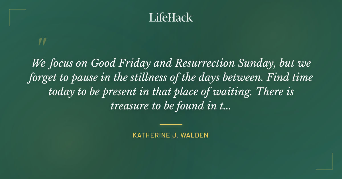 Quote by Katherine J. Walden