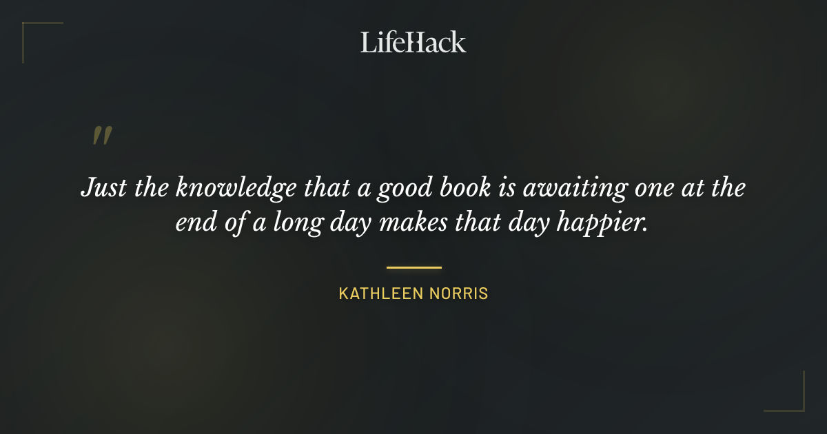 Quote by Kathleen Norris