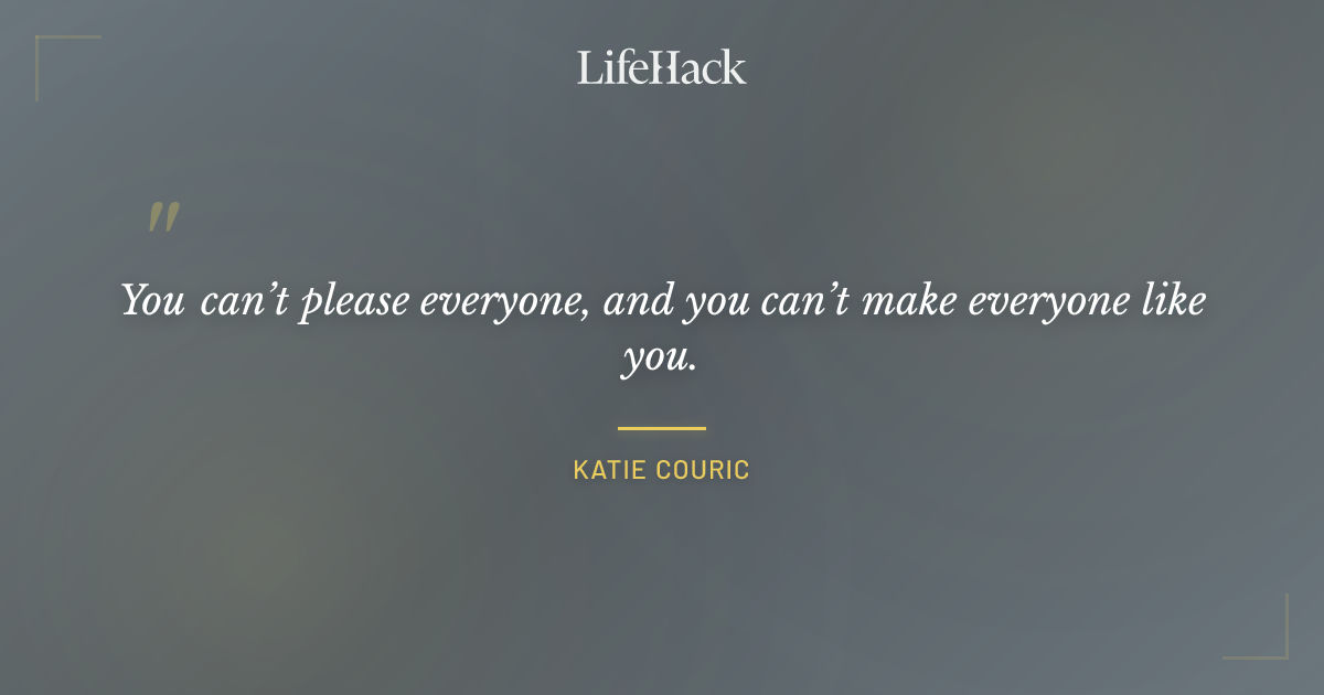 Quote by Katie Couric