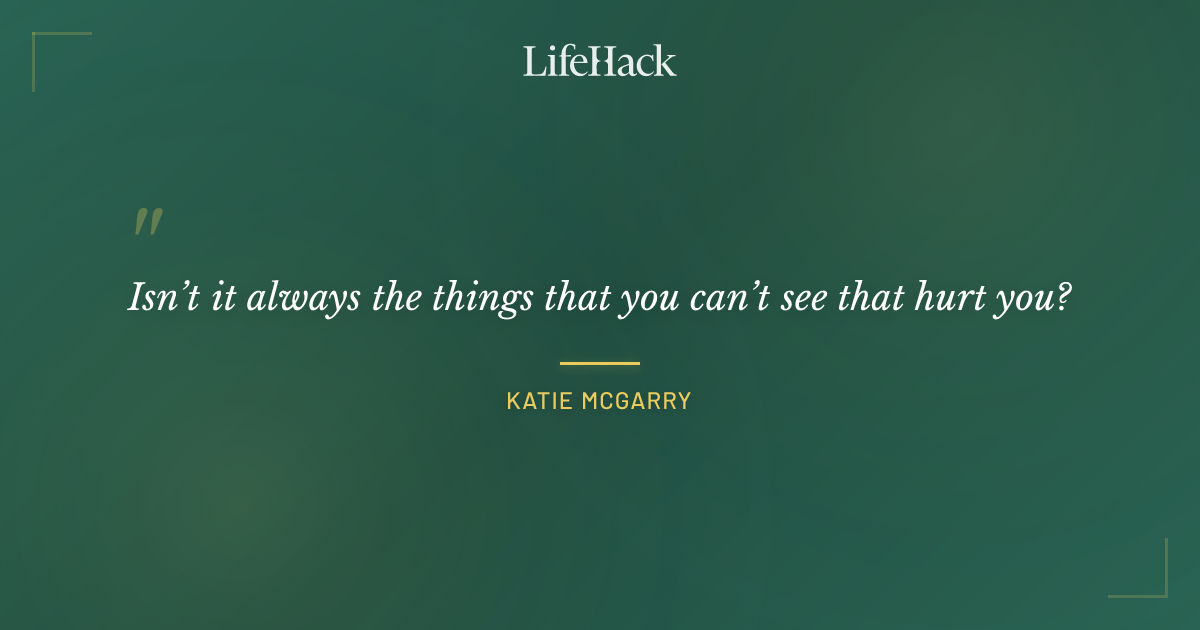 Quote by Katie McGarry