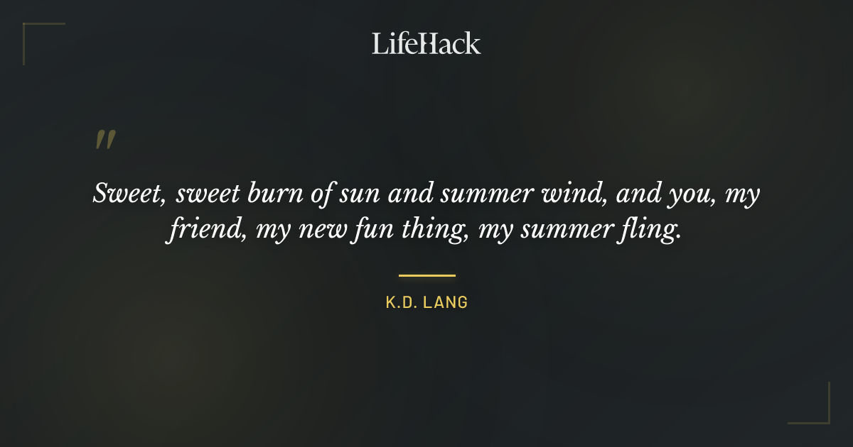 Quote by k.d. lang