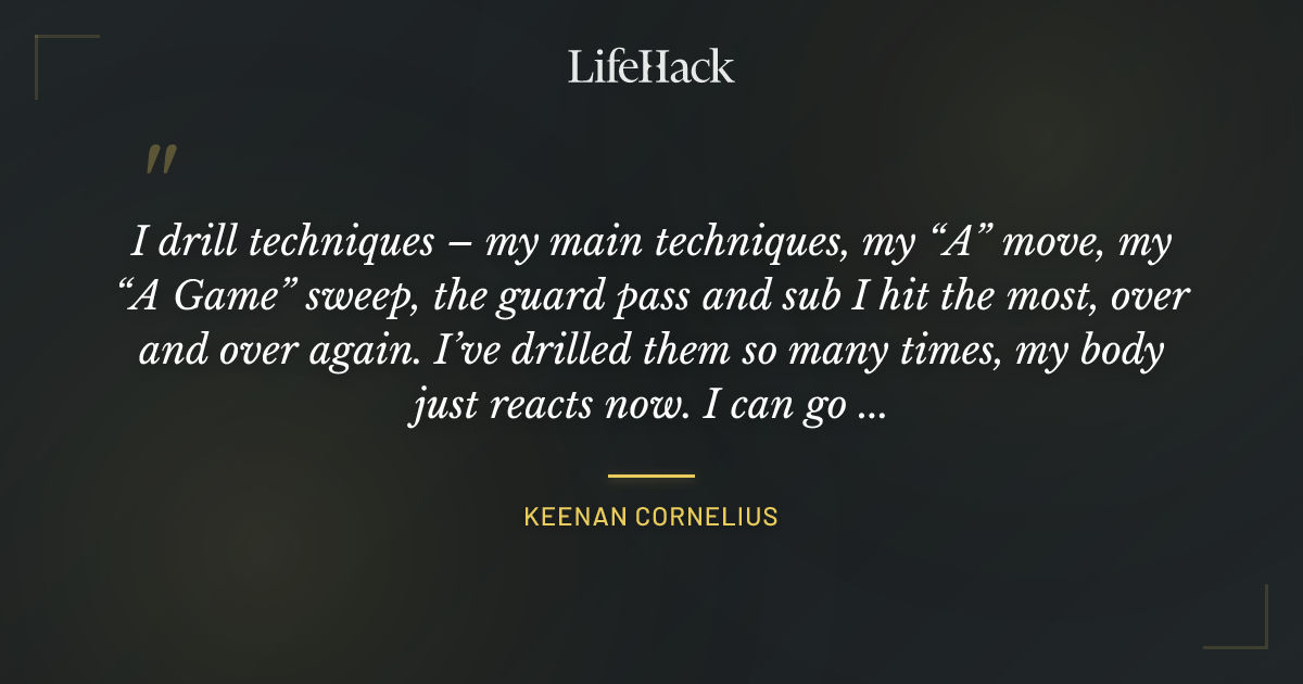 Quote by Keenan Cornelius