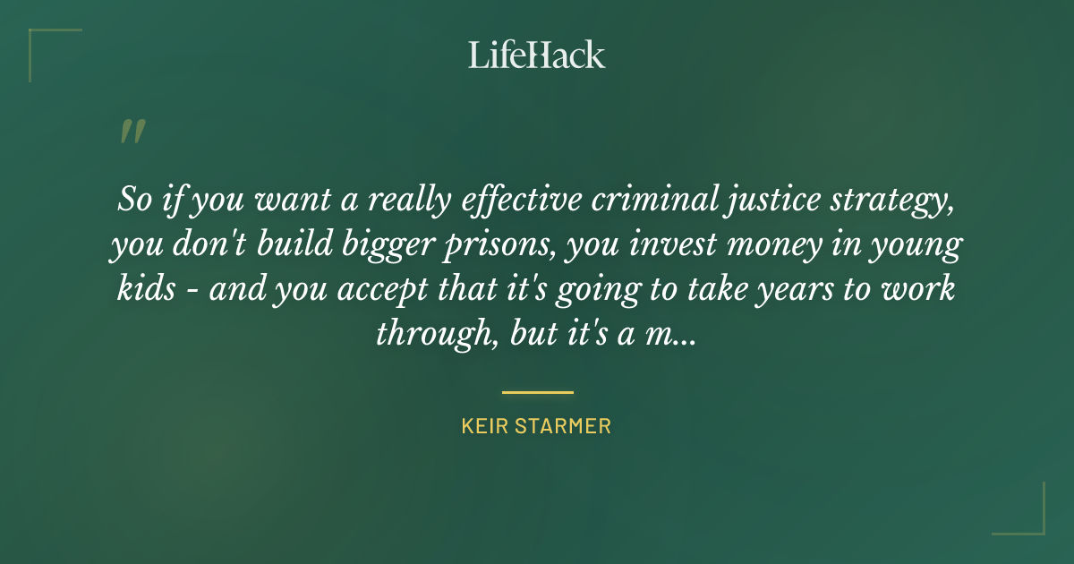 Quote by Keir Starmer