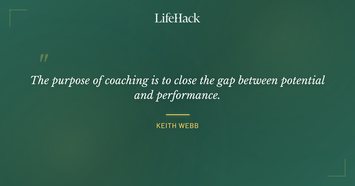 Quote by Keith Webb
