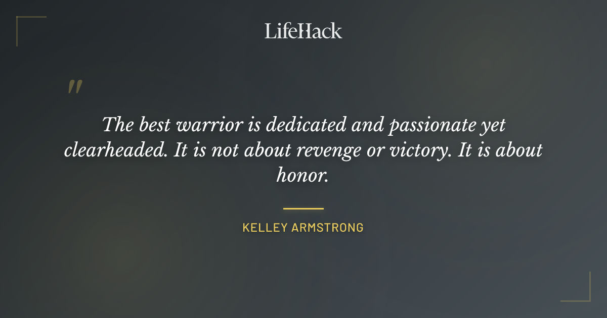 Quote by Kelley Armstrong