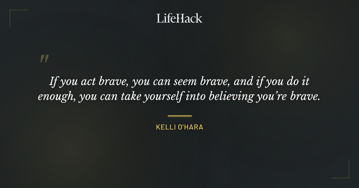 Quote by Kelli O'Hara