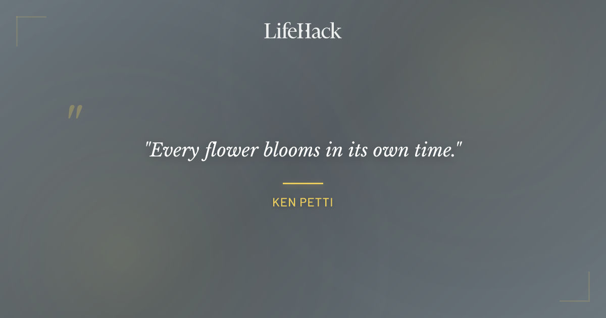 Quote by Ken Petti