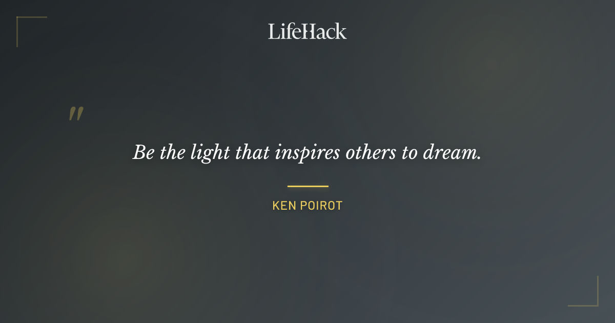 Quote by Ken Poirot