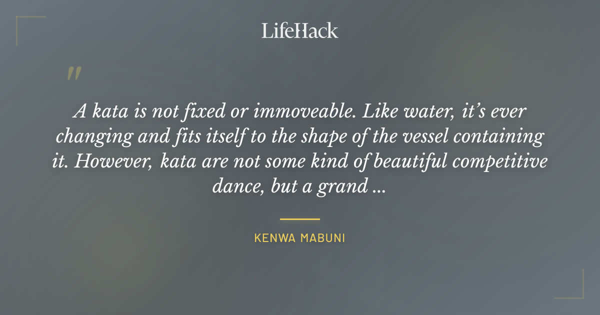 Quote by Kenwa Mabuni