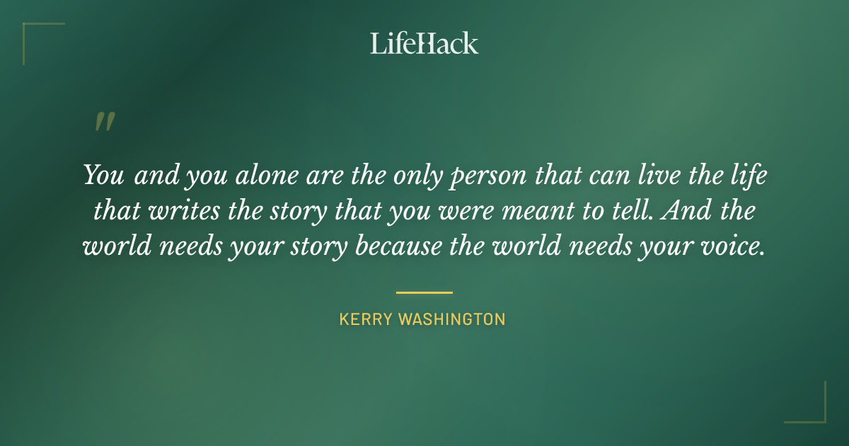 Quote by Kerry Washington