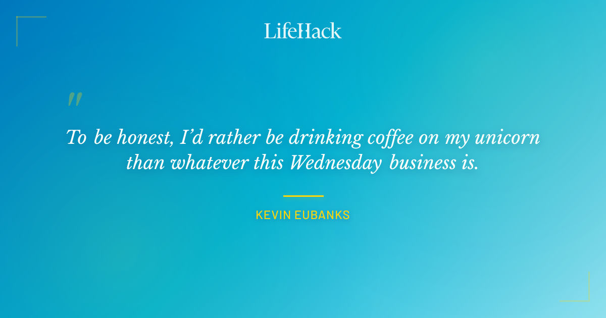 Quote by Kevin Eubanks