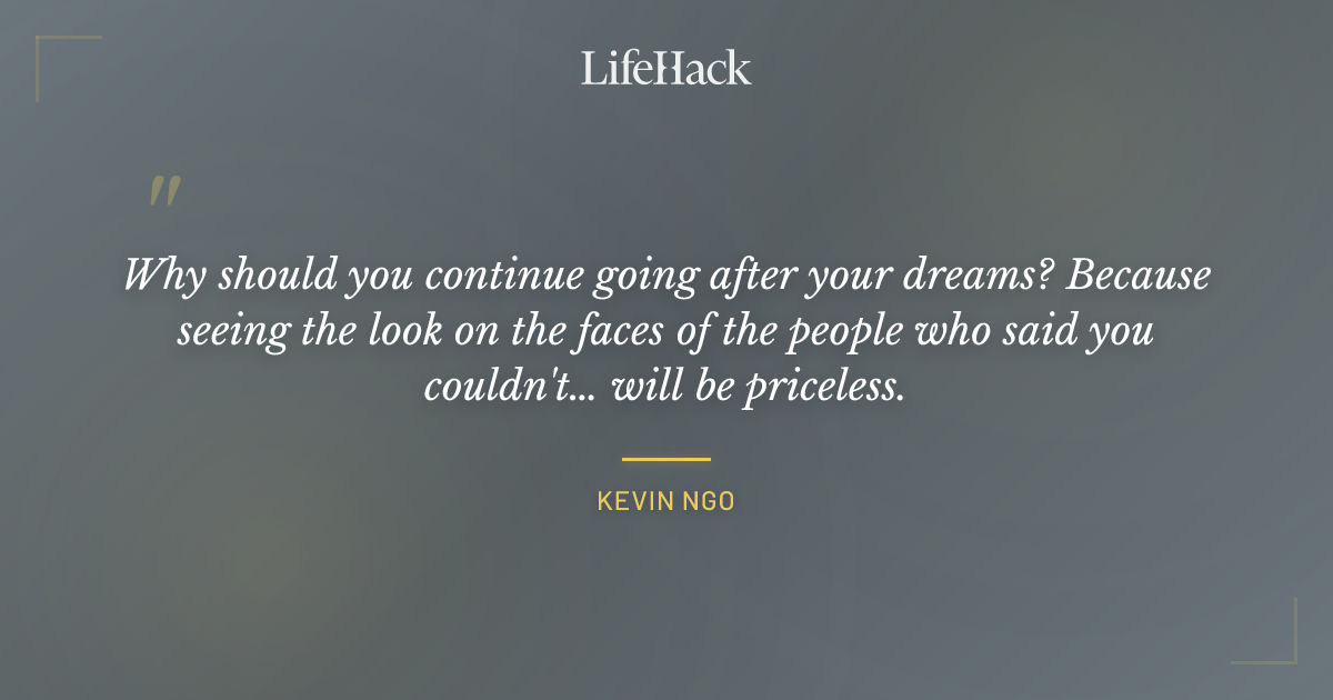 Quote by Kevin Ngo