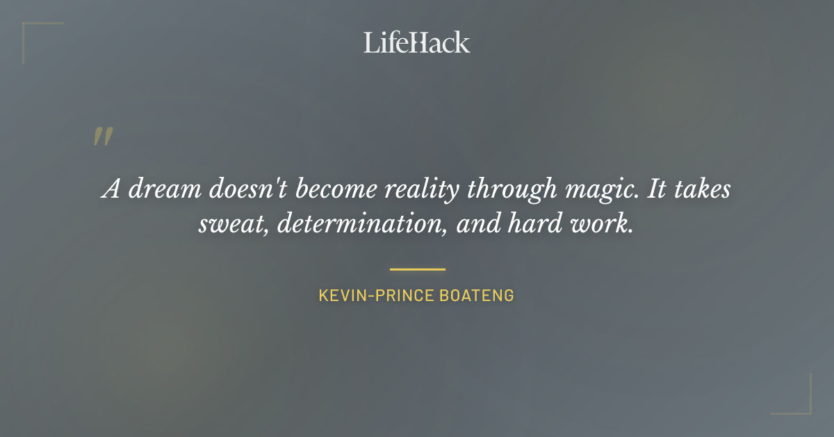 Quote by Kevin-Prince Boateng