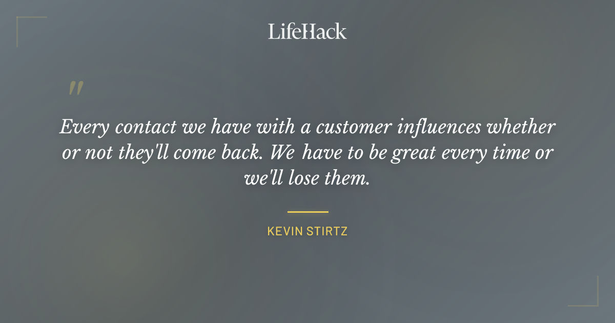Quote by Kevin Stirtz