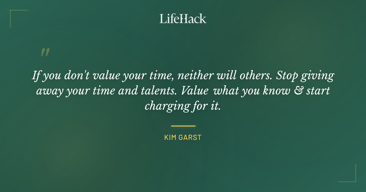 Quote by Kim Garst