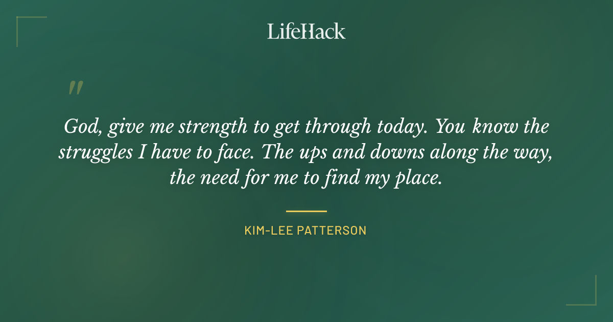 Quote by Kim-Lee Patterson