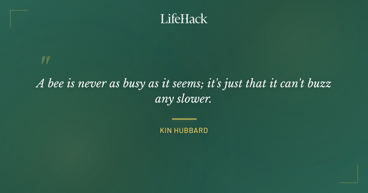 Quote by Kin Hubbard