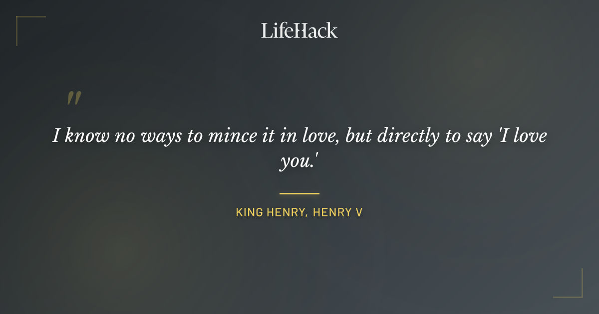 Quote by King Henry, Henry V