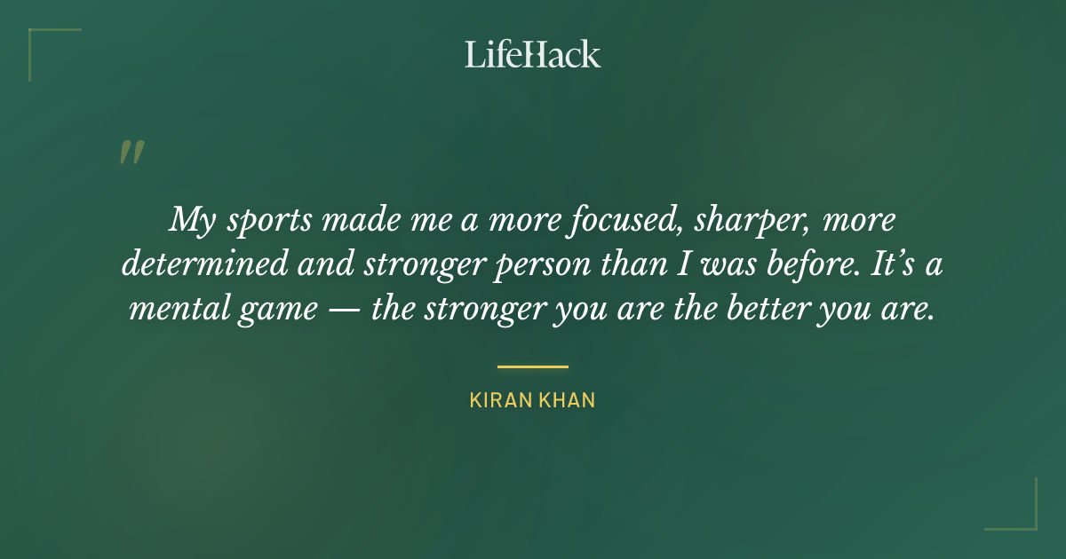 Quote by Kiran Khan