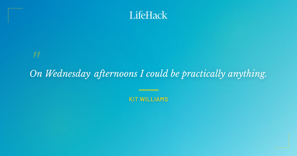 Quote by Kit Williams