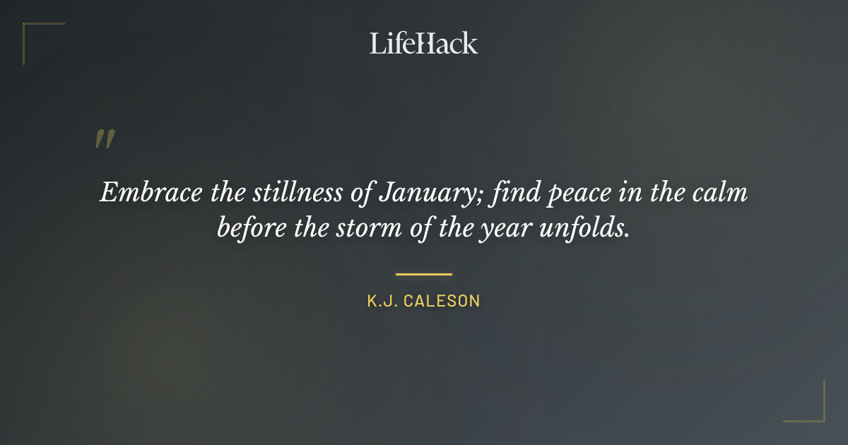 Quote by K.J. Caleson