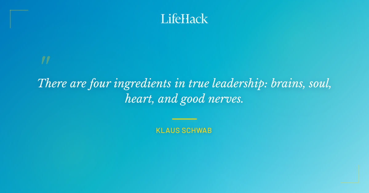 Quote by Klaus Schwab