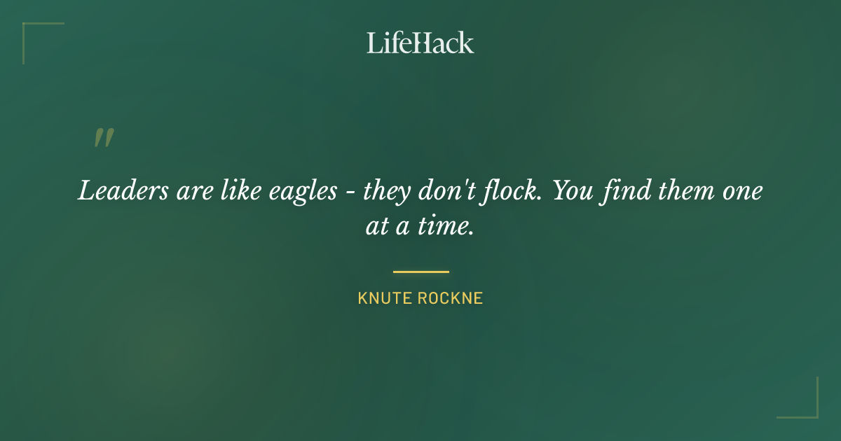Quote by Knute Rockne