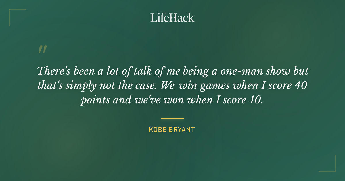 Quote by Kobe Bryant