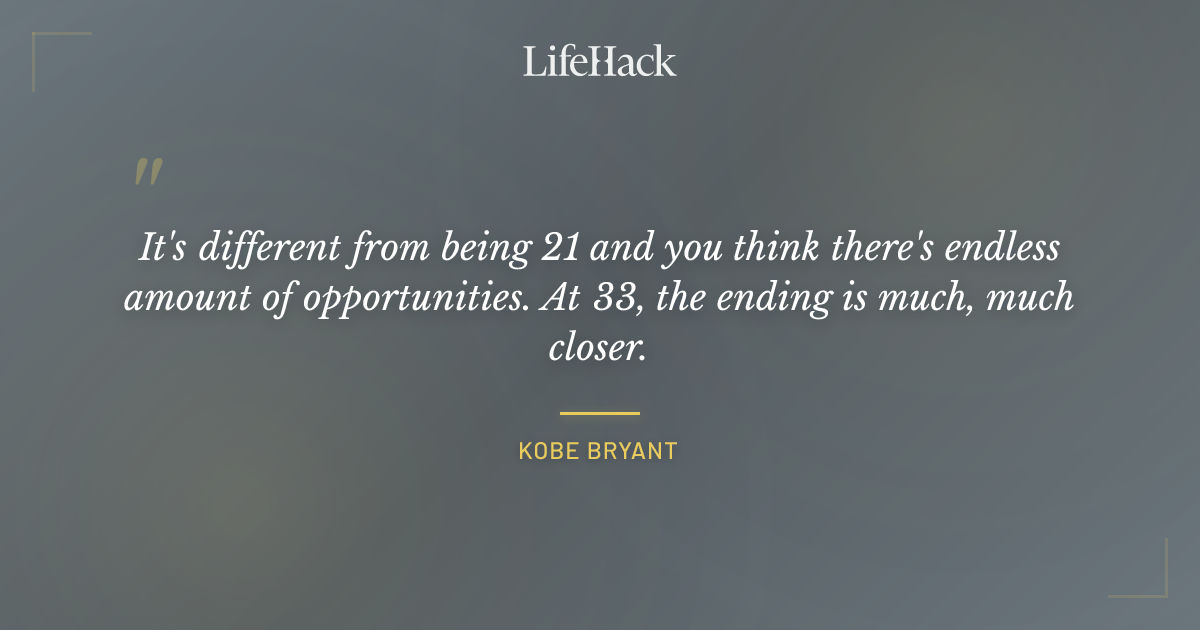 Quote by Kobe Bryant