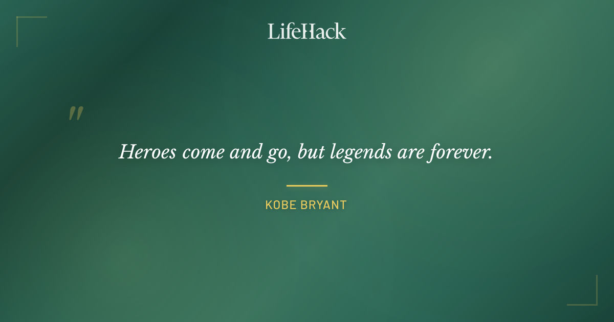 Quote by Kobe Bryant
