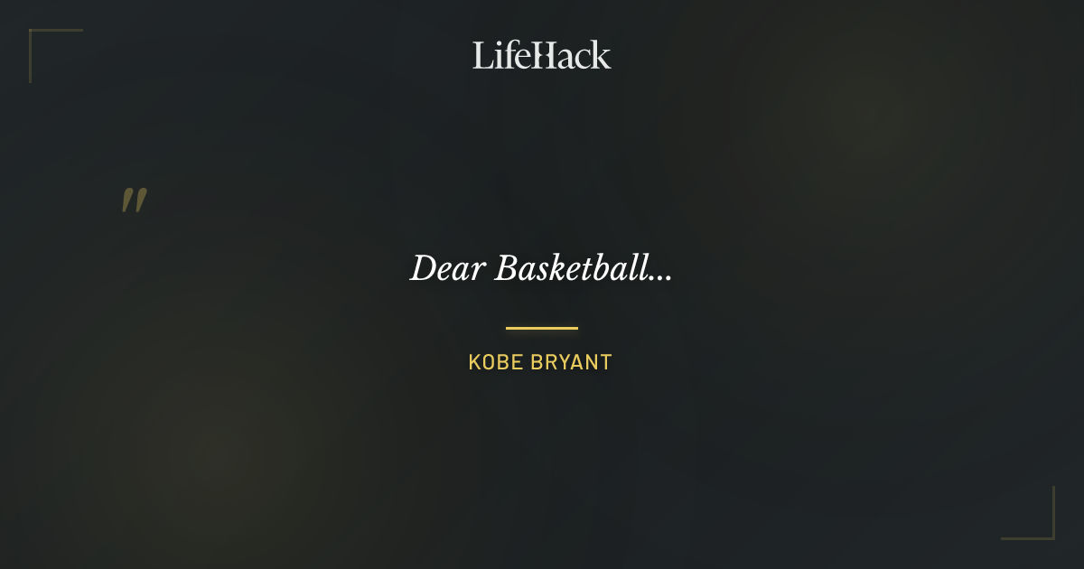 Quote by Kobe Bryant