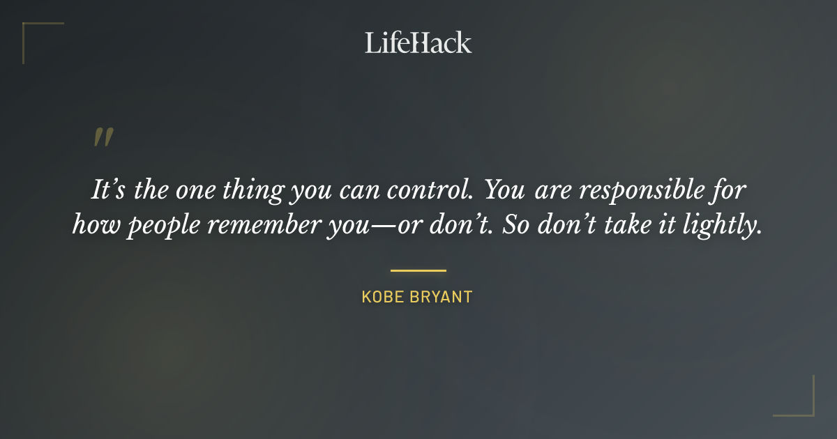 Quote by Kobe Bryant