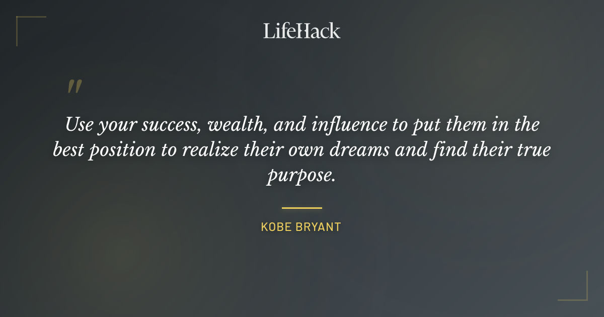 Quote by Kobe Bryant