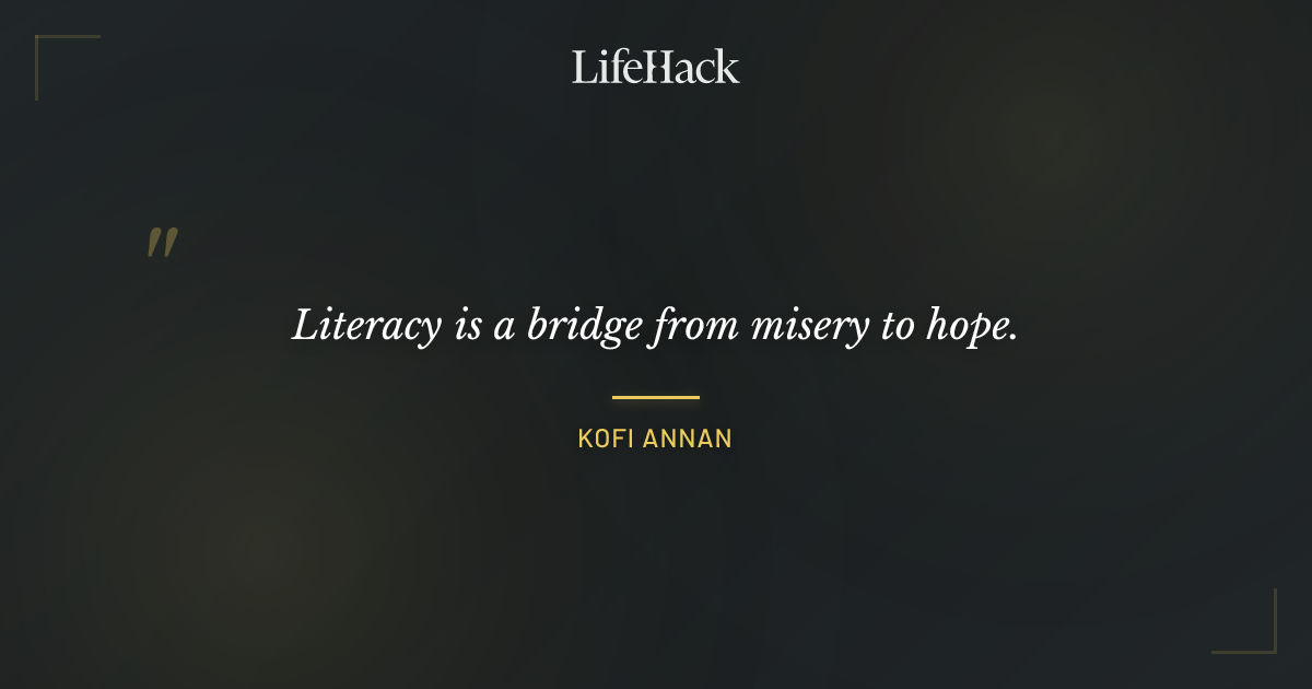 Quote by Kofi Annan