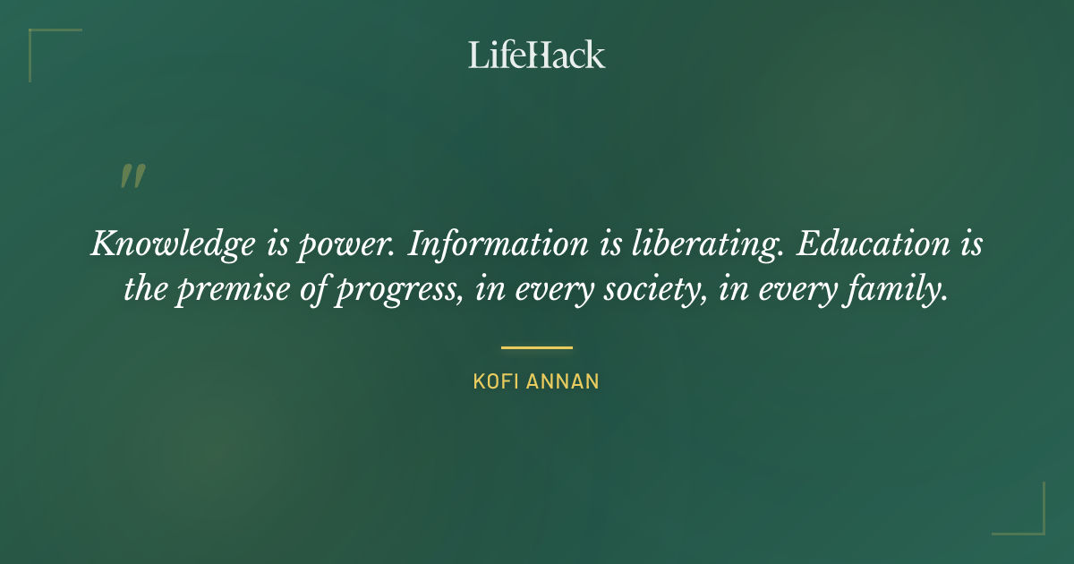Quote by Kofi Annan