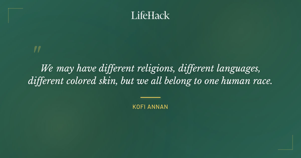 Quote by Kofi Annan