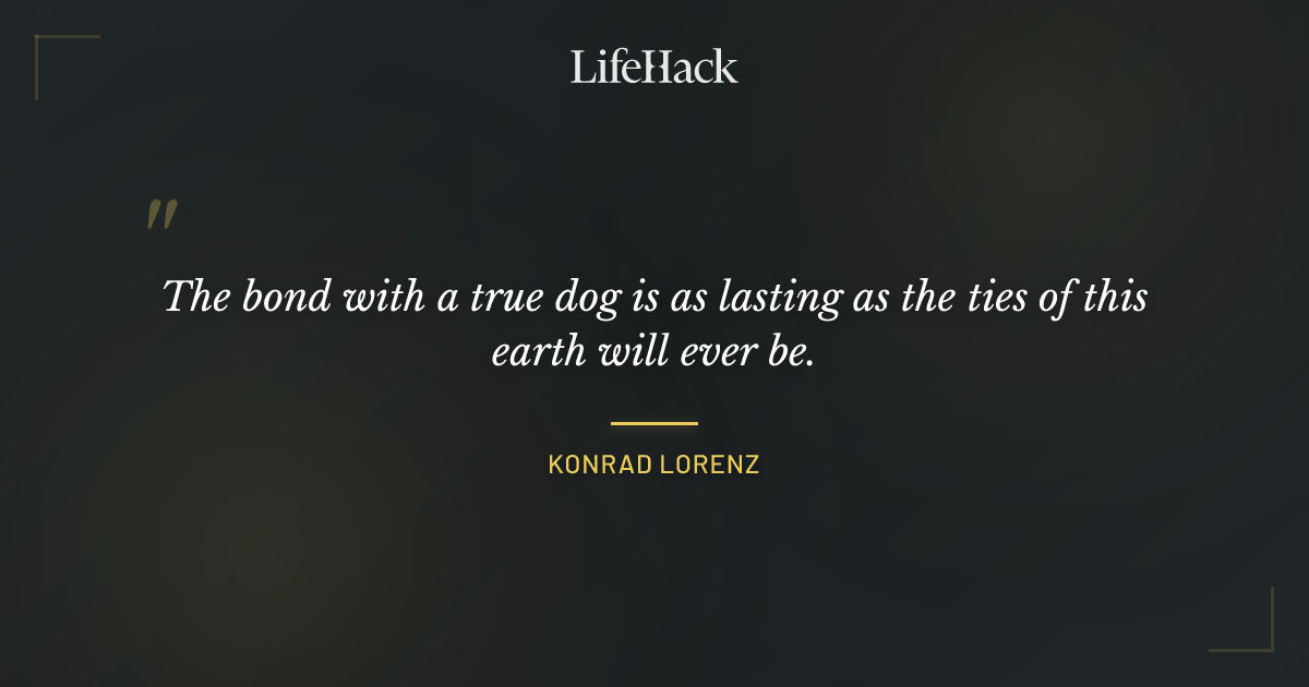 Quote by Konrad Lorenz