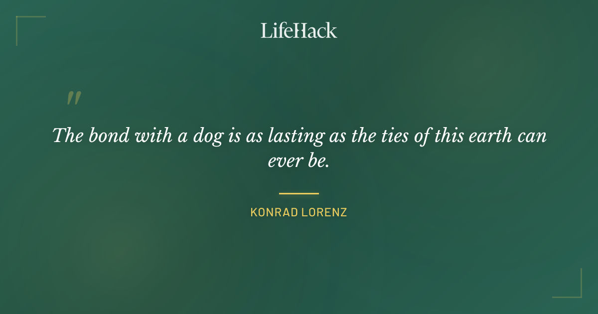 Quote by Konrad Lorenz