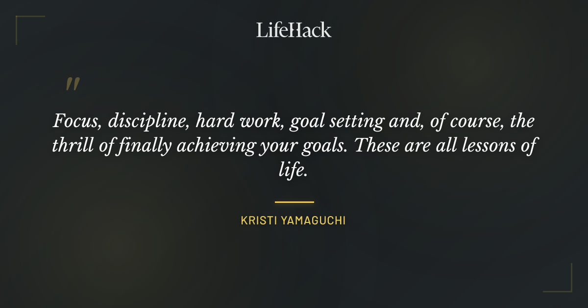 Quote by Kristi Yamaguchi