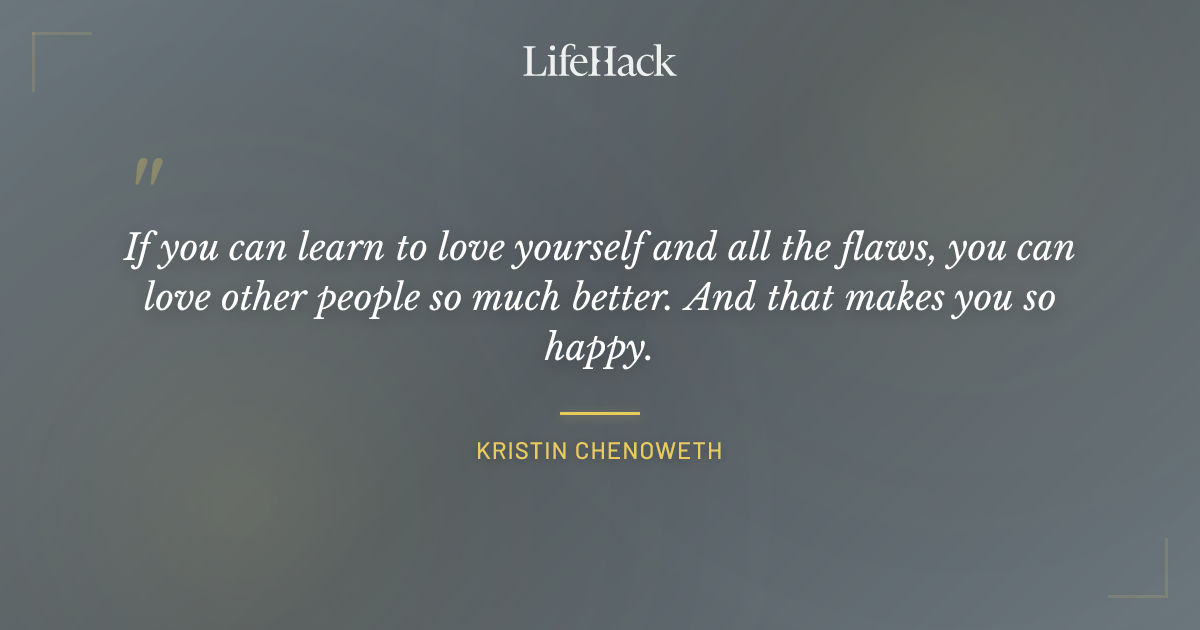 Quote by Kristin Chenoweth