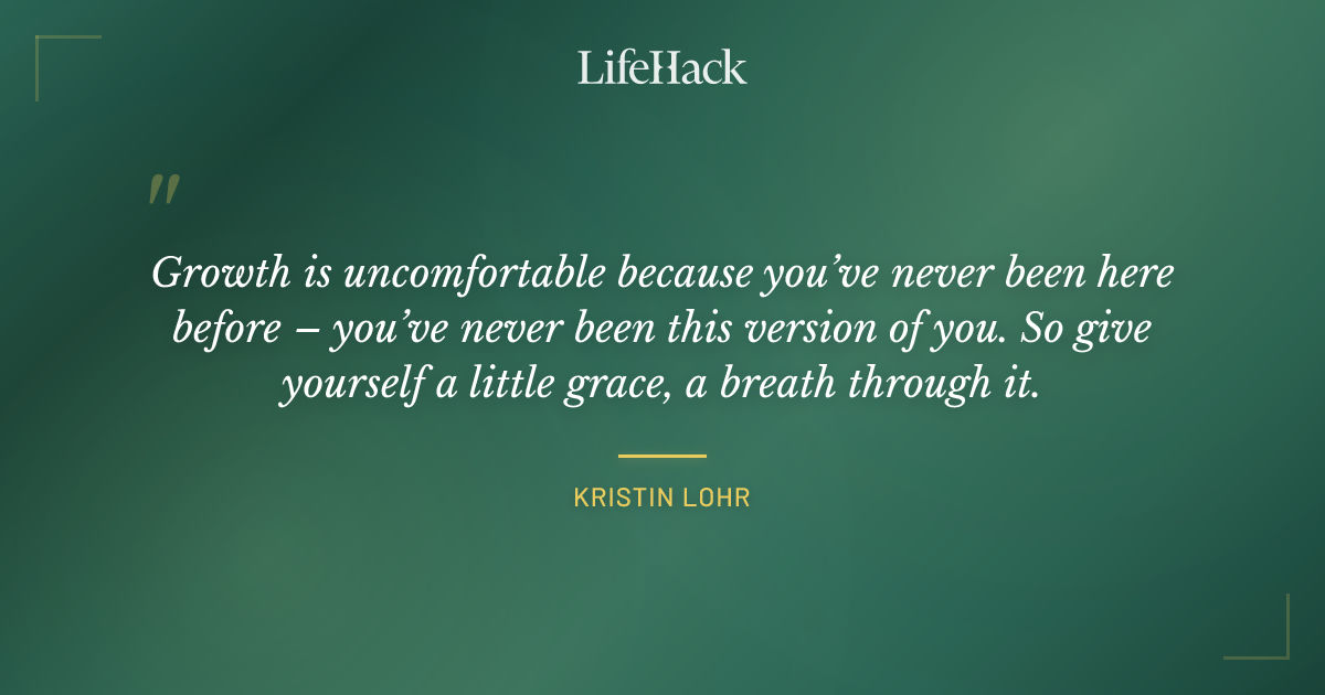 Quote by Kristin Lohr