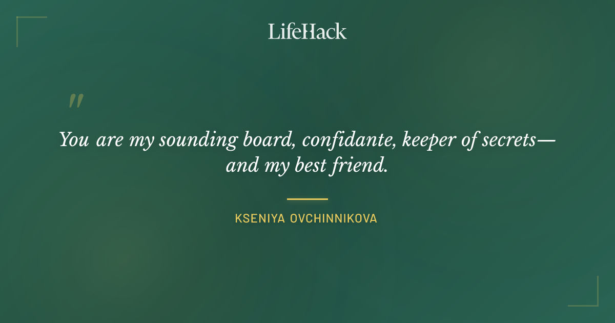 Quote by Kseniya Ovchinnikova
