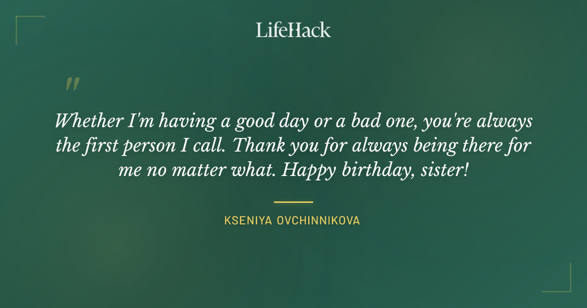 Quote by Kseniya Ovchinnikova