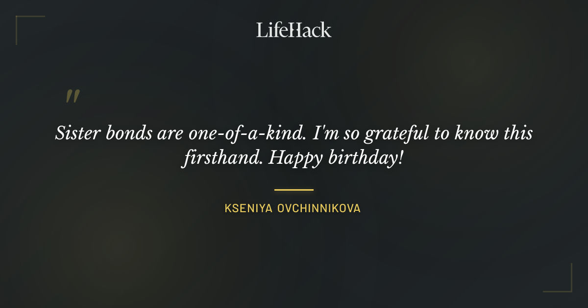 Quote by Kseniya Ovchinnikova