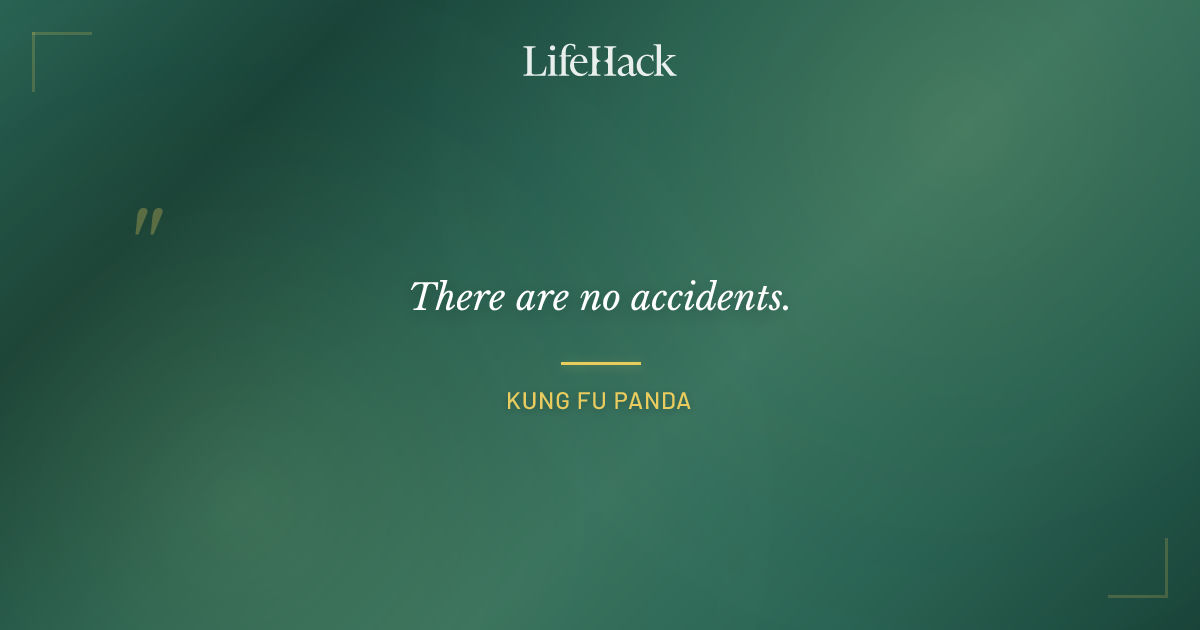 Quote by Kung Fu Panda