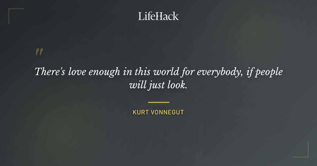 Quote by Kurt Vonnegut