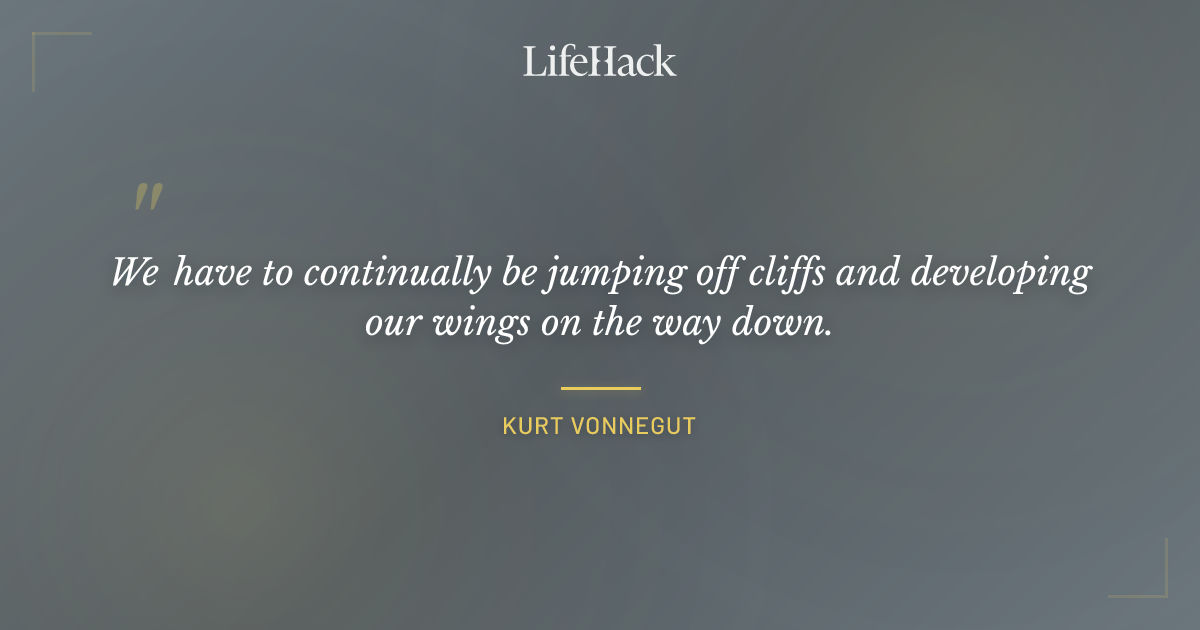 Quote by Kurt Vonnegut