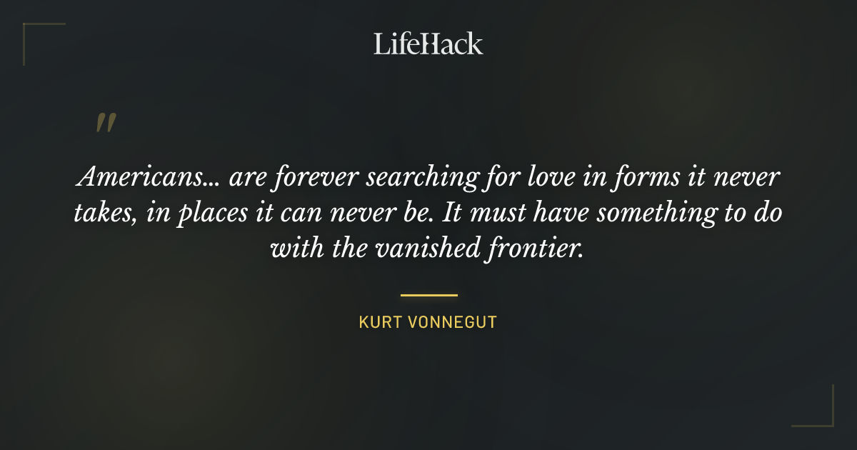 Quote by Kurt Vonnegut